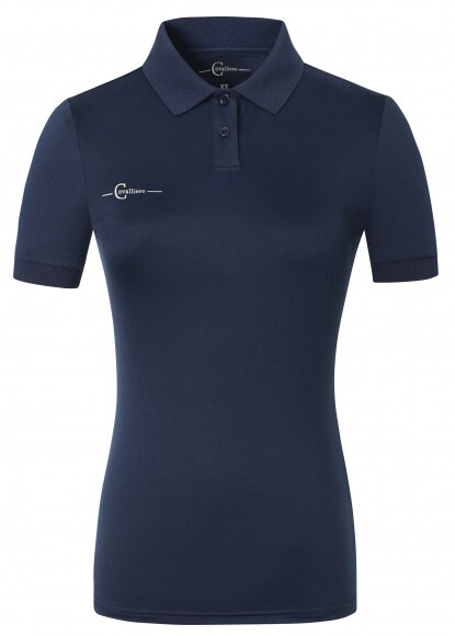 KERBL Polo Shirt női rövid ujjú póló, tengerkék, XL