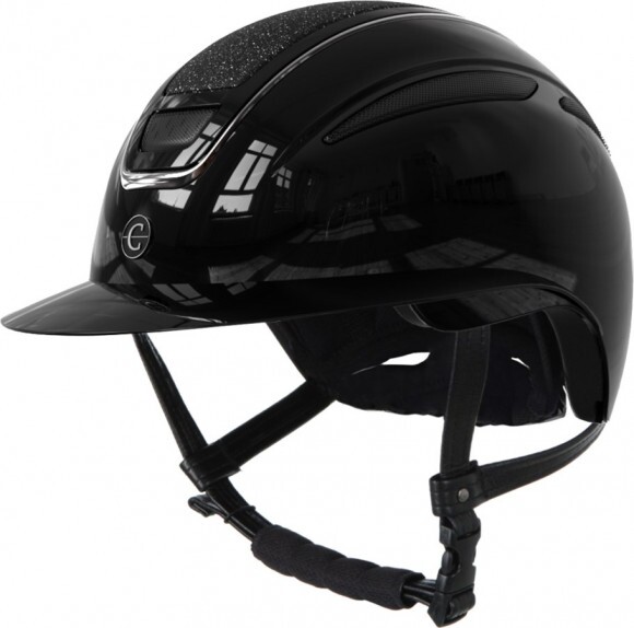 KERBL Elite Polo Kobak, lakk fekete, L