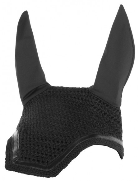 KERBL Linea fülvédő, fekete, Pony
