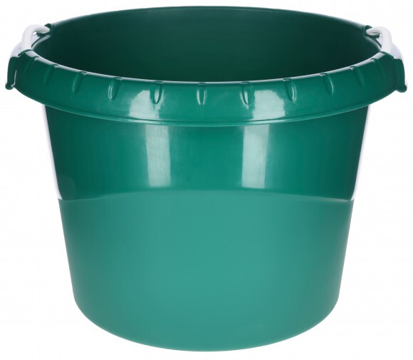 Etető-itató vödör, zöld 45 L