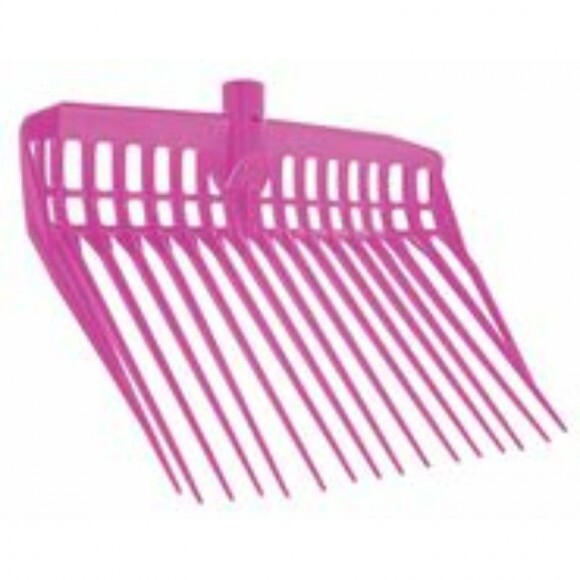 Trágyaszedő villa pink EcoFork, nyél nélkül
