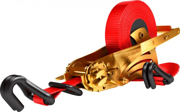 KERBL Quickloader rögzítőszalag, D-gyűrűs, 4,5m/600 kg