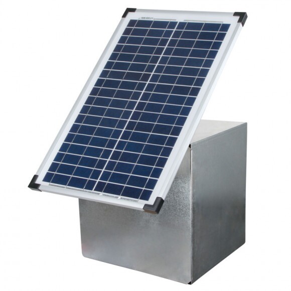 KERBL Villanypásztor Napelem 25 W AN3100 trafóhoz
