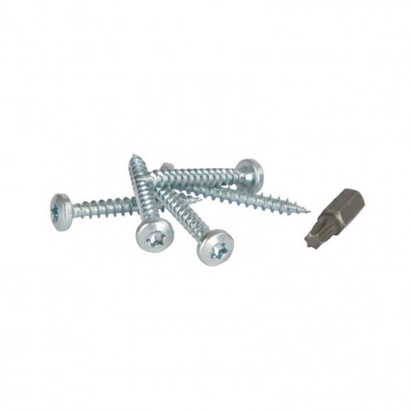 KERBL Facsavar 4,5x3 mm, horganyzott, 100 db, becsavaróval