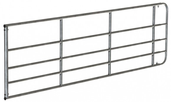KERBL Állítható kapu, 3-4 m, magasság: 90 cm, horganyzott