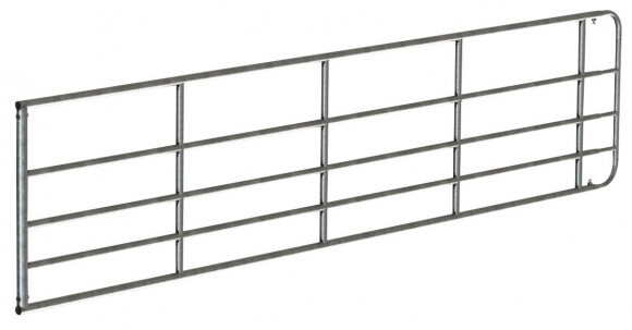 KERBL Állítható kapu, 4-5 m, magasság: 90 cm, horganyzott