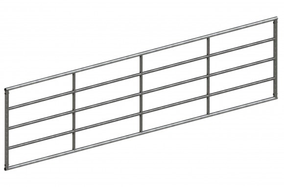 KERBL Kapu 3m, magasság: 100 cm, horganyzott