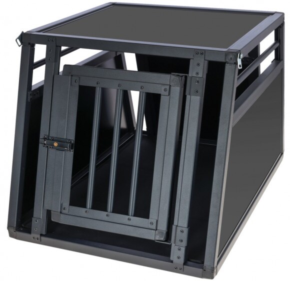 KERBL Vacation alumínium szállítóbox, 92 x 65 x 65 cm, grafitszürke