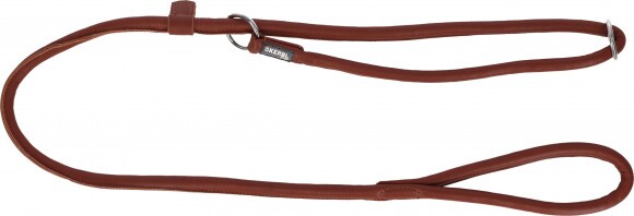 KERBL Roma vezetőpóráz, bőr, 170 cm, 8 mm, barna