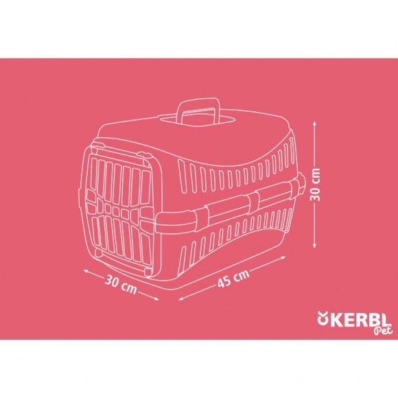 KERBL Expedion szállítóbox, zöld/szürke
