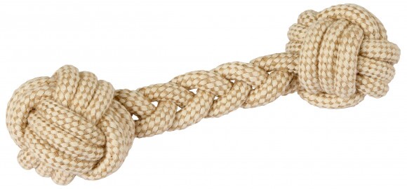 KERBL Csomózott súlyzó kutyajáték, 25 cm