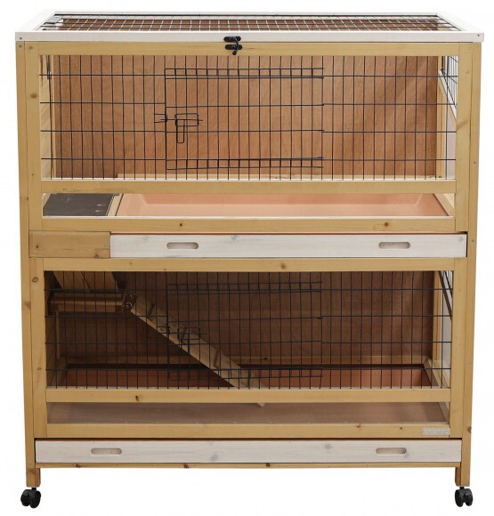 KERBL Deluxe beltéri kisállatketrec, 115x60x118 cm