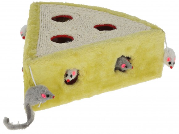 KERBL Cheesy sizál játék 28 x 28 x 10 cm