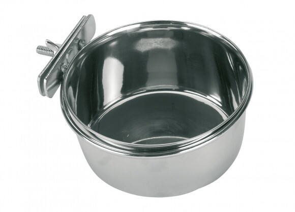 KERBL Madáretető csésze acél 300 ml, 9 cm felcsavarozható