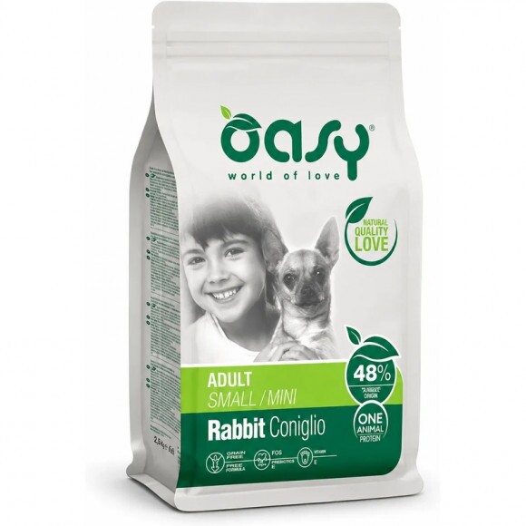 Oasy Dog OAP Adult Small/Mini Rabbit 2,5kg