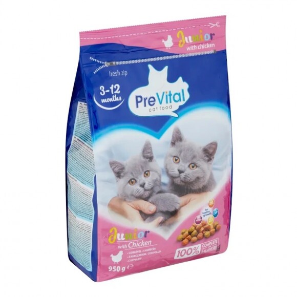 PreVital száraz Junior csirke 950g