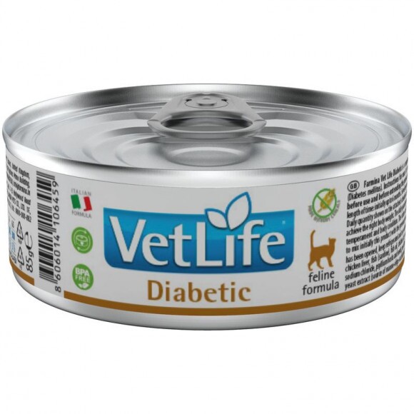 -Vet Life Natural Diet Cat konzerv Diabetic 85g