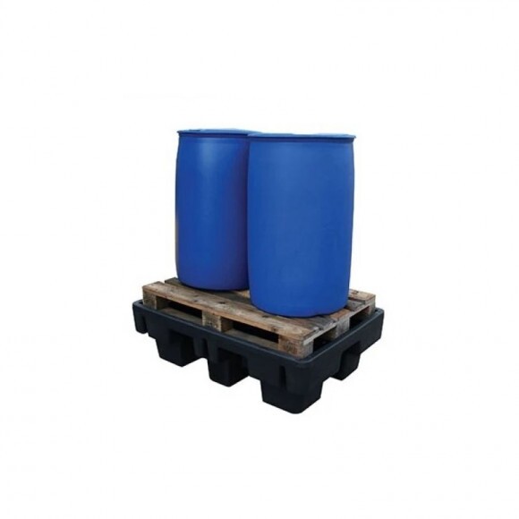 Jonesco Eurosump 2 hordós kármentő, fekete (rács nélkül)