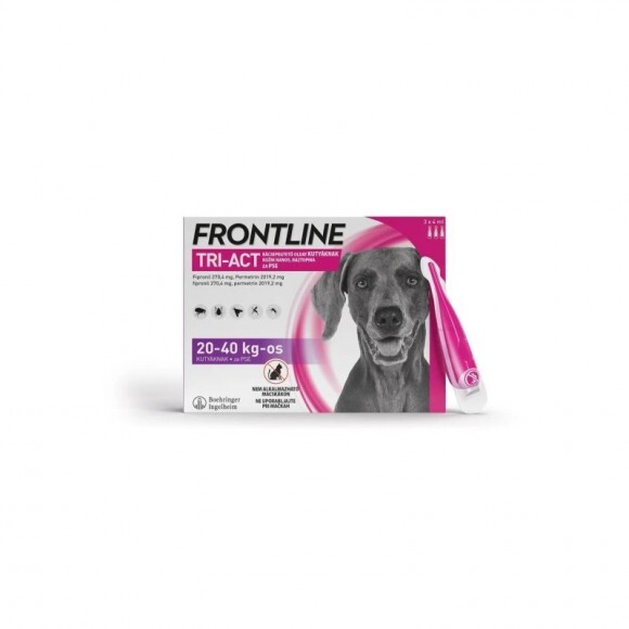 Frontline Tri-Act kutya L 20-40 kg 3x
