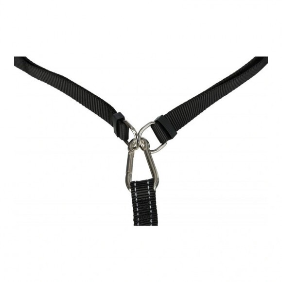 Trixie derékra rögzíthető póráz futáshoz M-L, fekete