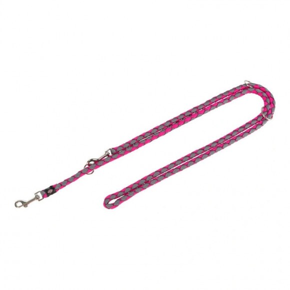 Trixie Cavo hosszabbítható póráz S–M 2m/12 mm fuchsia/grafit