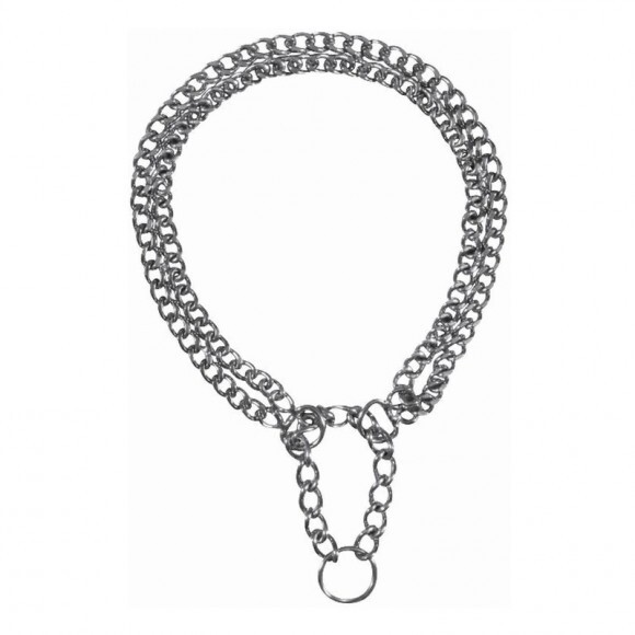 Trixie Fojtó Fém 2 Soros Kombinált 65cm/2,5mm