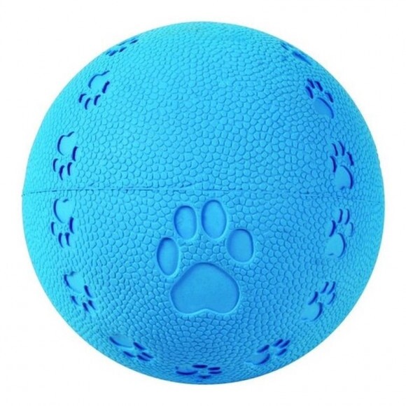Trixie Játék Gumi Labda Tappancs Mintás Sipoló 9cm
