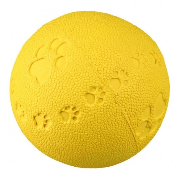 Trixie Játék Gumi Labda Tappancs Mintás Sipoló 9cm