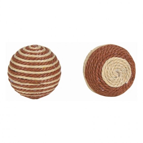 Trixie Játék Macskának Labda Barna/Bézs, 4,5cm