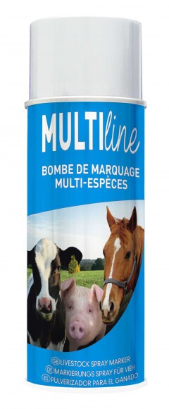 Állatjelőlő spray 500 ml kék MULTI-LINE Univerzális