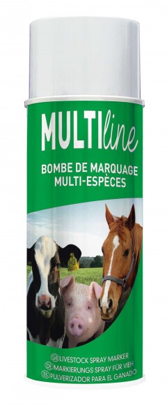 Állatjelőlő spray 500 ml zöld MULTI-LINE Univerzális