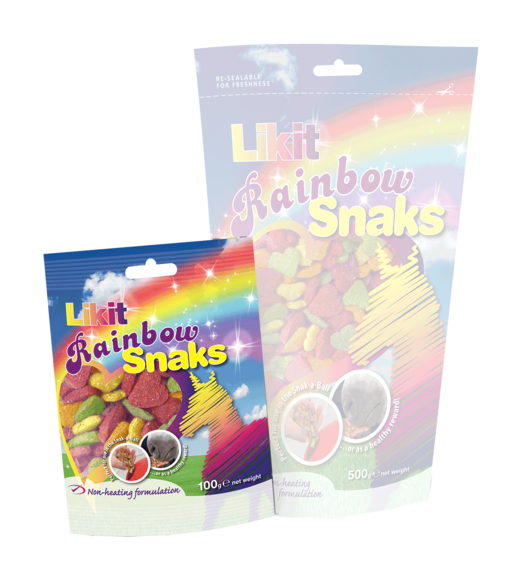 Likit Rainbow Snaks jutalomfalat, 100g