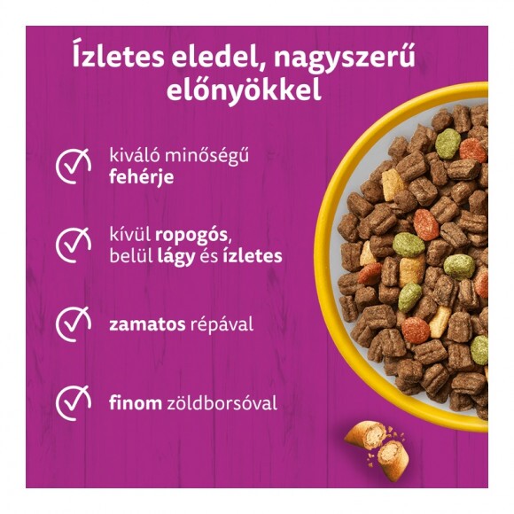 Whiskas Száraz Csirke -Májas Falat 300g