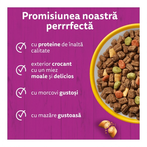 Whiskas Száraz Csirke -Májas Falat 300g