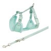 Trixie Junior Puppy Soft Szett Hám+póráz 26–34 cm/10mm 2m menta TRX15565